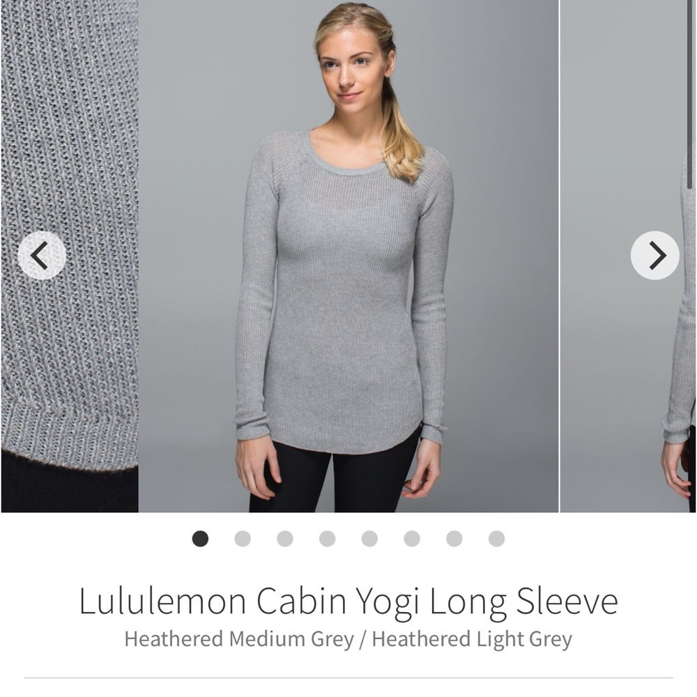 Lululemon cabin yogi long sleeve